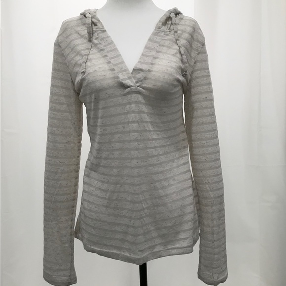 Roxy Open V-Neck Light Weight Hoodie - Picture 2 of 5